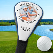 BEST DAD BY PAR Aangepaste foto Gepersonaliseerd M Golfheadcover