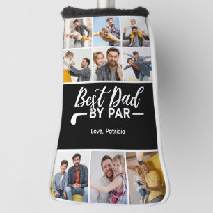 Best Dad by Par Custom 9 Foto's Vaderdag Golfheadcover