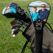 Best Dad By Par Custom Photo Golfheadcover