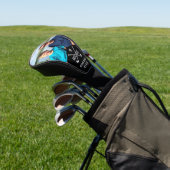 Best Dad By Par Custom Photo Golfheadcover (Insitu)