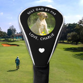 Best Dad By Par Custom Photo Text Name Golfheadcover