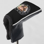 BEST DAD BY PAR Foto Grappige aangepaste kleuren Golfheadcover (3/4 voorkant)