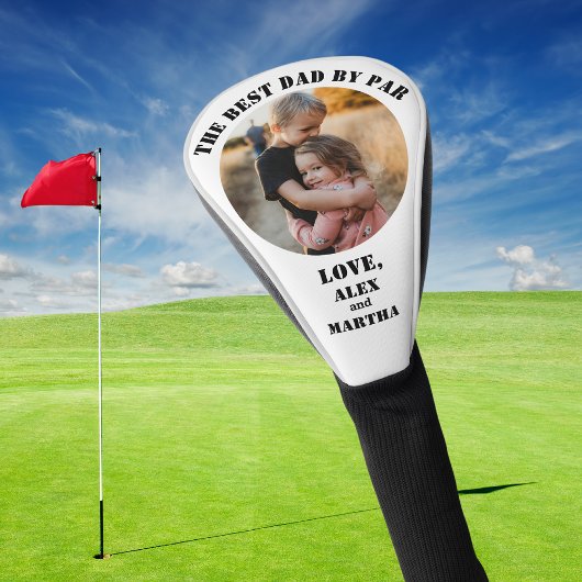 Best Dad By Par Foto Kind Namen  Golfheadcover