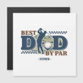 Best Dad By Par – Golf Dad Silhouette Design (Voorkant / Achterkant)