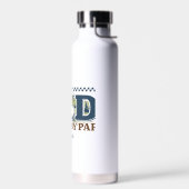 Best Dad By Par – Golf Dad Silhouette Design Waterfles (Links)