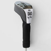 Best Dad by Par Golf Silhouette Design Golfheadcover (Schuin)