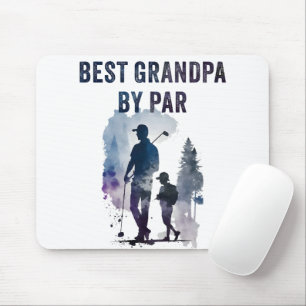 Best Dad By Par – Grappige Sarcastische Golf Pun V Muismat