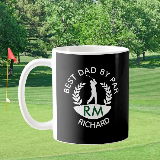 BEST DAD BY PAR MONOGRAM NAME KOFFIEMOK