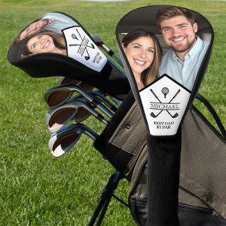 Best Dad By Par Photo for Father's Day Golfheadcover