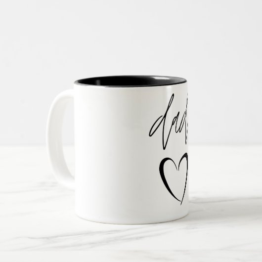 Best Dad Coffee Mok | Gepersonaliseerde sleepboten (Voorkant links)