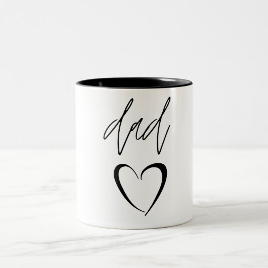 Best Dad Coffee Mok | Gepersonaliseerde sleepboten (Center)