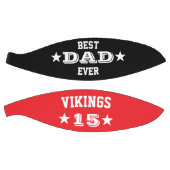 "Best Dad Ever" Aangepaste teamnaam & nummer Basketbal (Panelen)