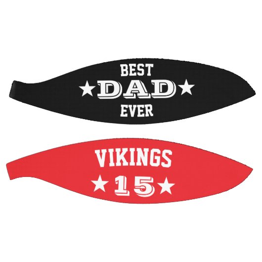 "Best Dad Ever" Aangepaste teamnaam & nummer Basketbal (Panelen)