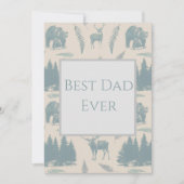 Best Dad Ever Card Kaart (Voorkant)