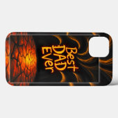 Best Dad Ever Celebration iPhone Case (Achterkant (horizontaal))