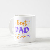 Best Dad Ever Cup Koffiemok (Voorkant links)