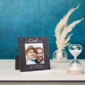 Best DAD Ever Custom Photo Chalkboard Vaderdag Fotoplaat (Insitu)