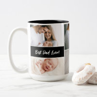 Best Dad Ever Custom Photo Collage Vaderdag