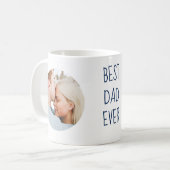 Best Dad Ever Custom Photo Mok (Voorkant links)