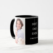 Best Dad Ever Custom Photo Mok (Voorkant links)