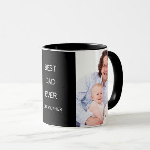Best Dad Ever Custom Photo Mok