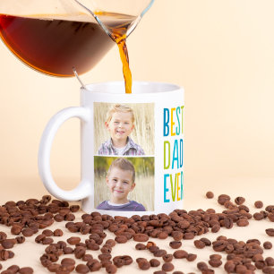 Best Dad Ever Custom Photo Mok