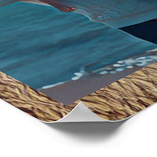 Best dad ever cut poster (Hoek)