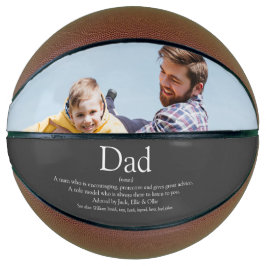 Best Dad Ever Definition Photo Gray Basketbal