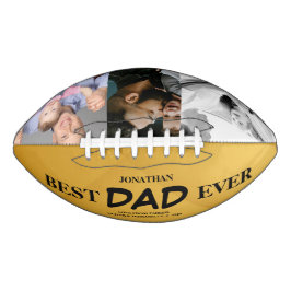 Best Dad Ever Father & Kids Photo Design American Football