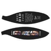 Best Dad Ever Father’s Day Photo Collage Gift Basketbal (Panelen)