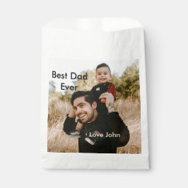 Best dad ever father's dad gift photo name simple  bedankzakje