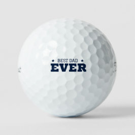 'Best Dad Ever' - Father's Day, Birthday Gift  Golfballen