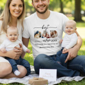 Best dad ever| Father's Day Dad Cut out 3 Photos T-shirt