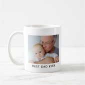Best Dad Ever Full Photo Personalized Coffee Mug Koffiemok (Links)