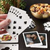 Best Dad Ever Full Photo Personalized Pokerkaarten (Insitu)