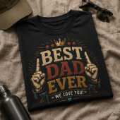 Best dad ever funny shirt for dad