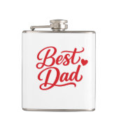 Best Dad Ever Gift Tee Heupfles (Voorkant)