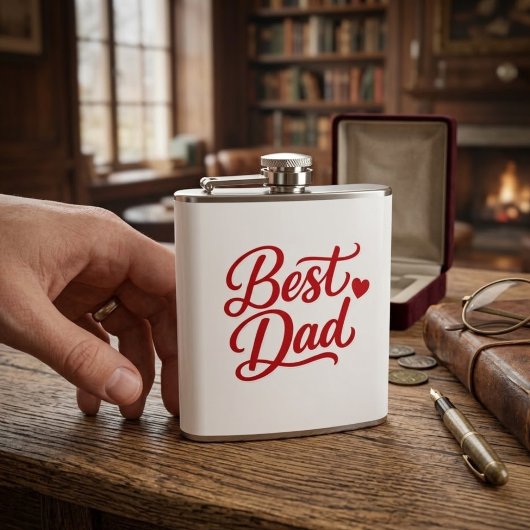 Best Dad Ever Gift Tee Heupfles