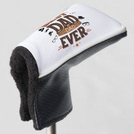 Best Dad Ever Golf Putter Hoesje – gepersonaliseer Golfheadcover