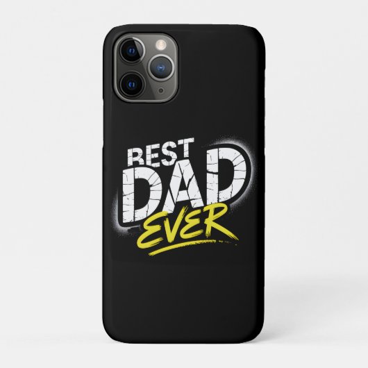 Best Dad Ever Graffiti Art Case-Mate iPhone Case (Achterkant)