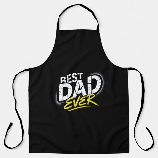 Best Dad Ever Graffiti Art Schort (Voorkant)