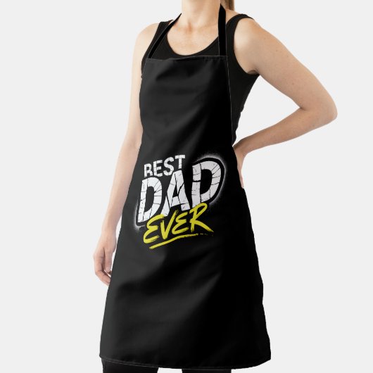 Best Dad Ever Graffiti Art Schort (Insitu)