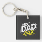 Best Dad Ever Graffiti Art Sleutelhanger (voorkant)
