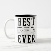 Best Dad Ever Guitar Chords Mok |Vaderdag Cadeau (Links)