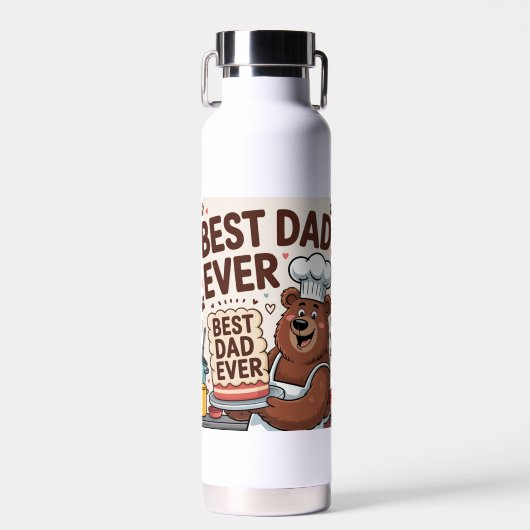 Best Dad Ever (Just Ask My Kids) – Funny Father’s Waterfles (Voorkant)