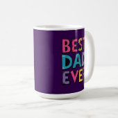 Best Dad Ever  Koffiemok (Voorkant rechts)