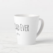 Best Dad Ever Latte Mok (Rechterhoek)