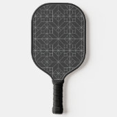 Best Dad Ever minimalist Photo Vaderdag Pickleball Paddle (Achterkant)