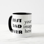 Best dad ever Mug Mok (Voorkant links)