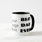 Best dad ever Mug Mok (Voorkant rechts)